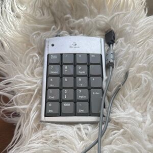 Targus Silver and Black USB Numeric Keypad